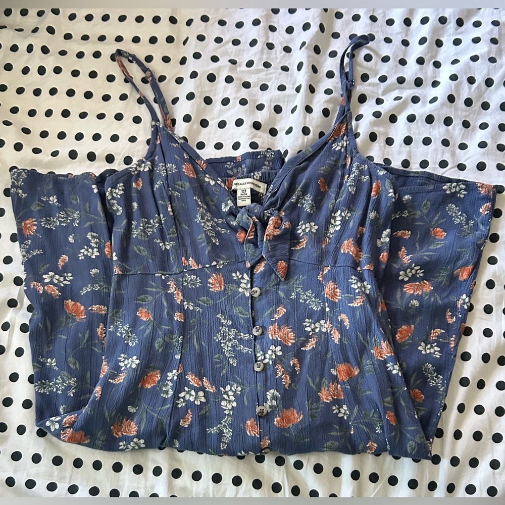 American Eagle floral mini dress